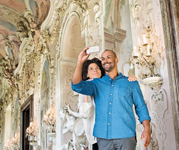 An sechs Hotspots im Schloss darf in der Zeit vom 9. bis zum 22. September fotografiert werden. Bisher war das nicht zulässig. F An sechs Hotspots im Schloss darf in der Zeit vom 9. bis zum 22. September fotografiert werden. Bisher war das nicht zulässig.