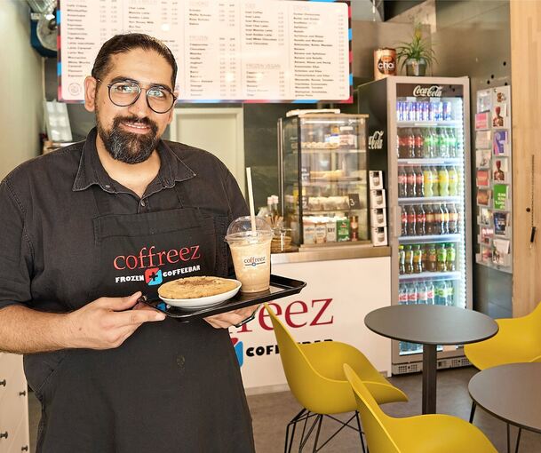 Osman Taskin hat jetzt eine Coffreez-Filiale in der Kirchstraße in Ludwigsburg eröffnet.