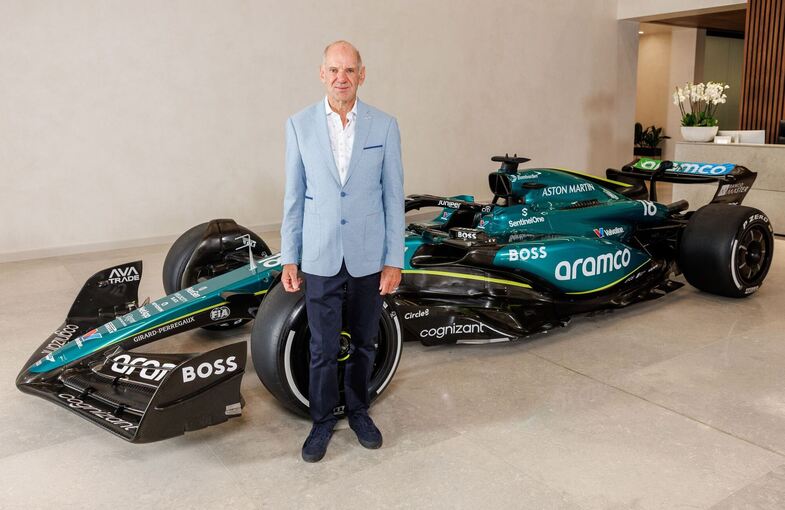 Adrian Newey wechselt zum Aston Martin Aramco Formula One Team Adrian Newey wechselt zum Aston Martin Aramco Formula One Team