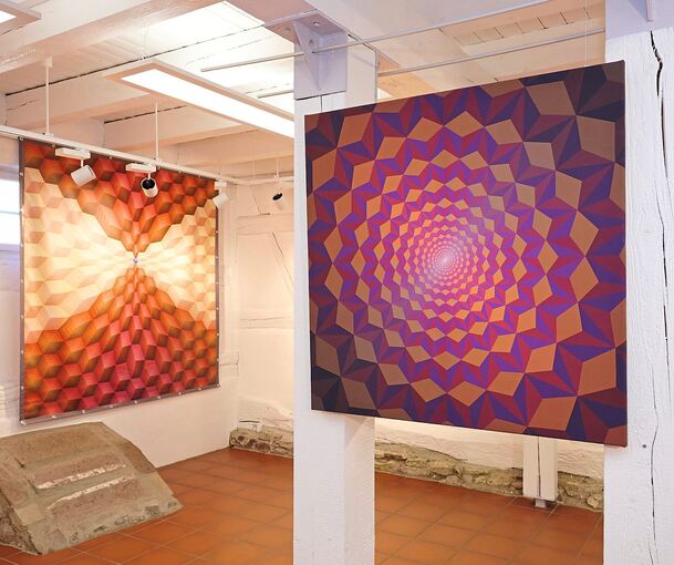 „Mysterious Lines“ von Stefan Müller-Lufft in Ditzingen.