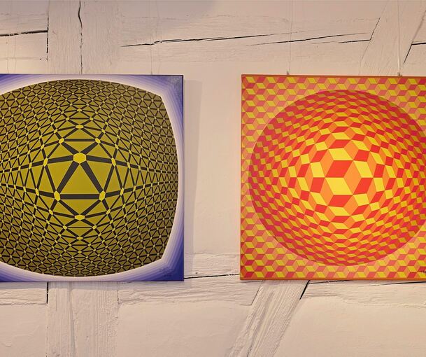 „Mysterious Lines“ von Stefan Müller-Lufft in Ditzingen.