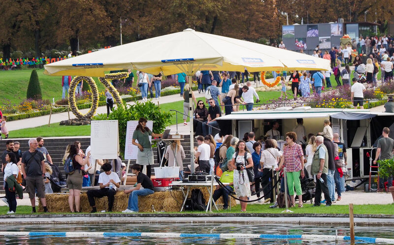 Impressionen von der Kürbisregatta.