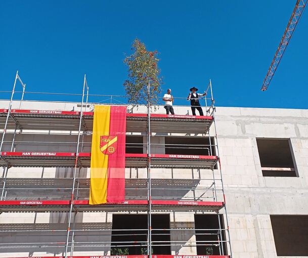 Richtspruch für die neue Grundschule auf der Hohenstange.