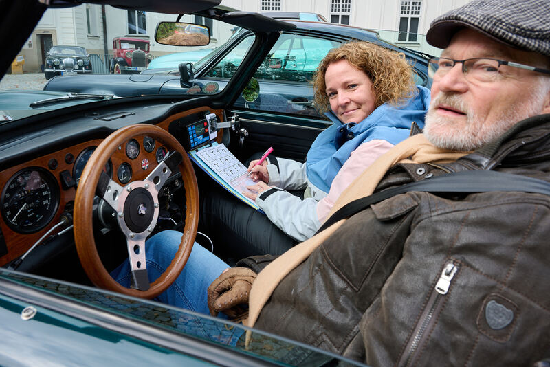 Navigation per Roadbook.  Foto: Andreas Becker