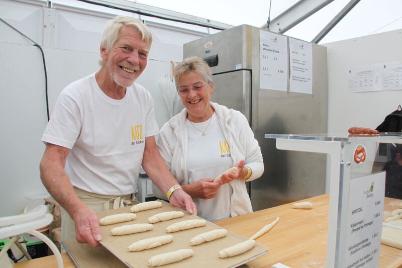 Eingespieltes Team: Jogi Göggelmann und Heike Langer.