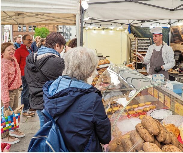 Bei Thomas Candey gibt es eine Vielzahl französischer Backwaren.