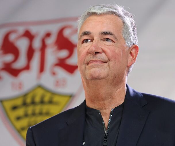 VfB-Interimspräsident Dietmar Allgaier: Gefallen an der Aufgabe gefunden.
