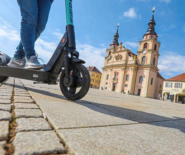 In Ludwigsburg sind E-Scooter-Fahrer bereits Radfahrern gleichgestellt.