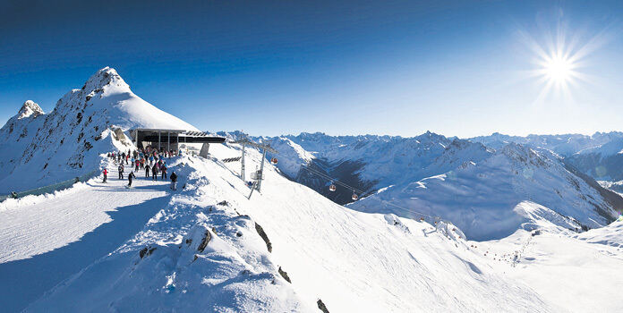 Das Skigebiet Silvretta im Montafon