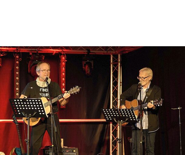 In Aktion: Martin Bauer und Thomas Quintes.