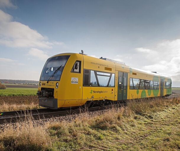 Eine Strohgäubahn zwischen Münchingen und Korntal: In zehn Jahren soll es von hier weiter nach Stuttgart gehen.
