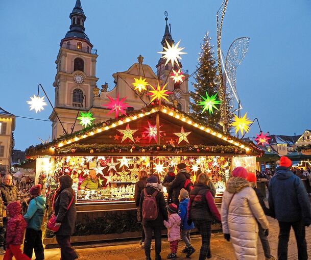 Immer wieder ein Erlebnis: Der Bummel über den Barock-Weihnachtsmarkt in Ludwigsburg.