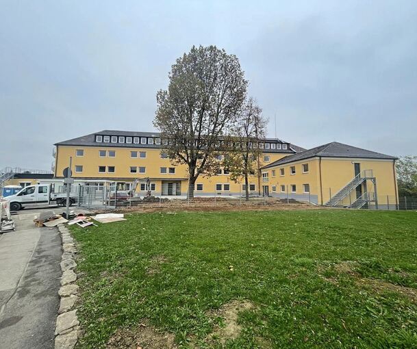 Erstaufnahmestelle des Landes für rund 220 Flüchtlinge in Kornwestheim: Die Stadt wird künftig von der weiteren Zuweisung Asylsuchender befreit werden.