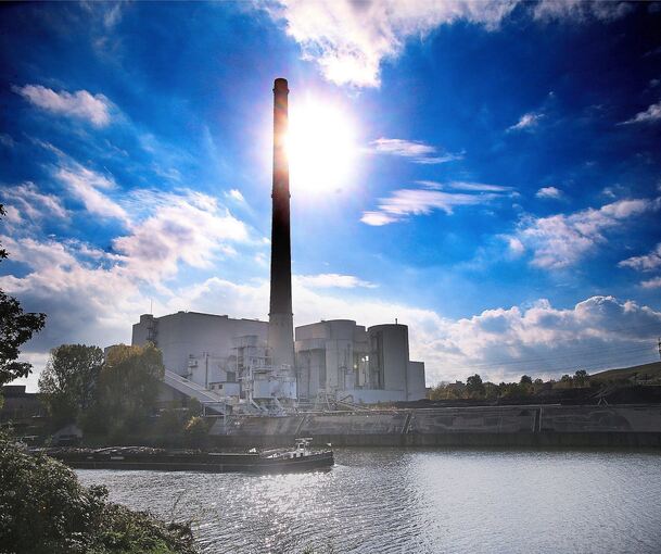 Hier soll eine Klärschlammverbrennungsanlage entstehen.