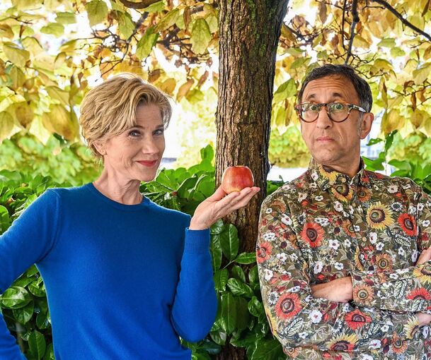 Wie Adam und Eva: Astrid Fünderich und Mike Zaka Sommerfeldt lesen Kästner.