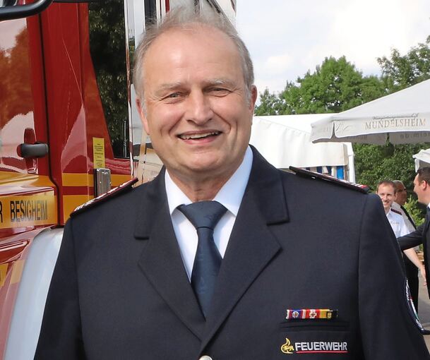 Besigheims Gesamt-Kommandant Jochen Feyerabend.