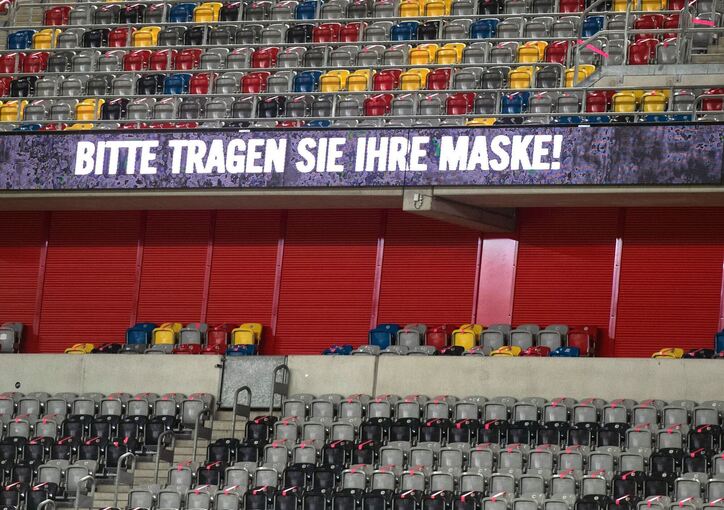 Das Düsseldorfer Stadion während der Pandemie