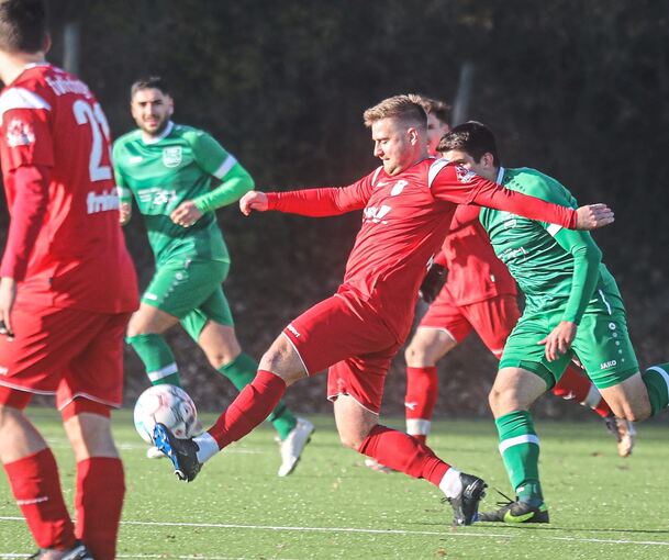 Erst in der 91. Minute fiel die Entscheidung im Spiel des FV Löchgau II gegen den TSV Kleinglattbach.