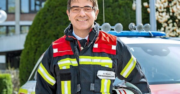 Andy Dorroch ist der Ludwigsburger Kreisbrandmeister.