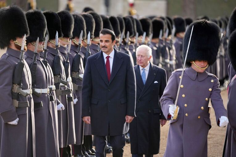Staatsbesuch des Emirs von Katar in Großbritannien
