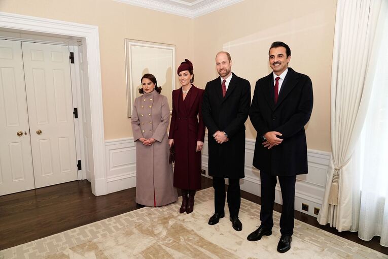 Staatsbesuch des Emirs von Katar in Großbritannien