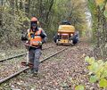 Stillgelegte Bahnstrecke zwischen Ludwigsburg, Möglingen und Markgröningen: Bis hier Züge rollen, werden wohl noch fast zehn Jahre vergehen.