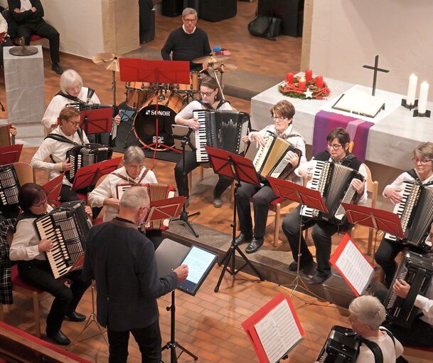 Die AHK-Musiker begeisterten ihre Zuhörer.