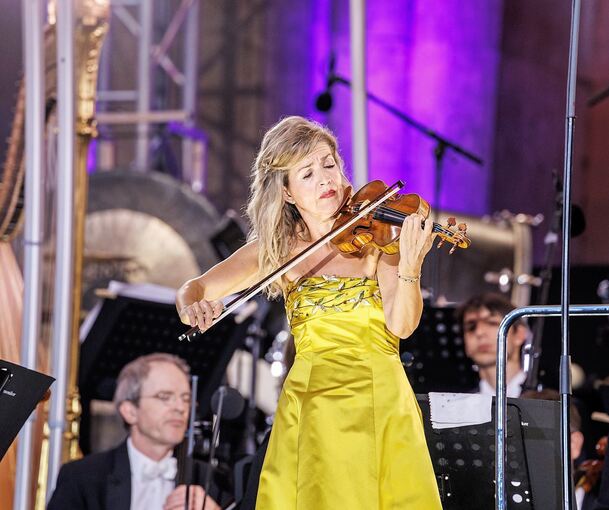 Langjährige Verbindung zu den Schlossfestspielen: Anne-Sophie Mutter gastiert 2025 beim Open-Air im Schlosshof.