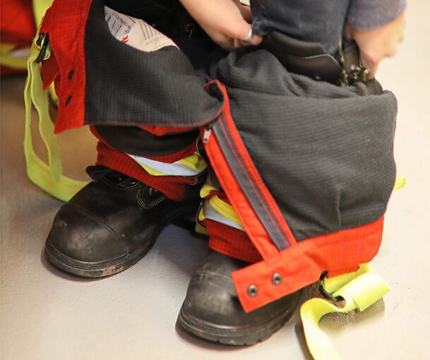 Für die Frauen gibt es bisher keine komplett abgetrennte Umkleide.