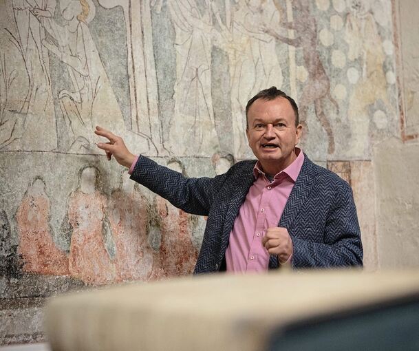 Die Kapelle ist Christoph Seegers Lieblingsraum in der Burg.