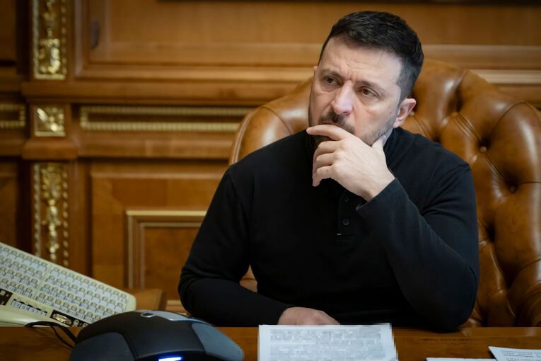 Ukrainischer Präsident Wolodymyr Selenskyj Ukrainischer Präsident Wolodymyr Selenskyj