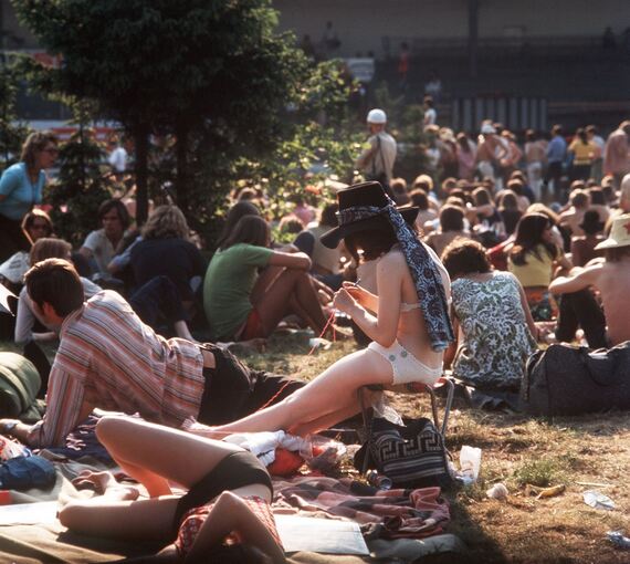 Open Air Festival in Hamburg 1970