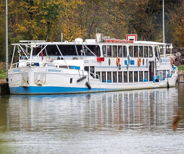 Die Weinkönigin ist eines von sieben Booten der im Jahr 1956 gegründeten Neckar-Personen-Schifffahrt Berta Epple, auch als Neckar-Käpt‘n bekannt.