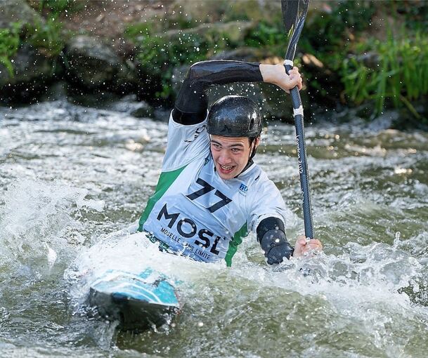 Elias Epple ist baden-württembergischer Meister in der Klasse U18 K1.