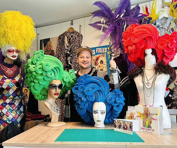 In seinem Atelier lebt Timo Neumann seine Kreativität aus.