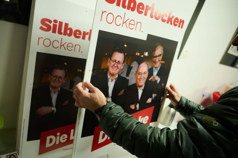 Berlin - Wahlplakate im öffentlichen Raum