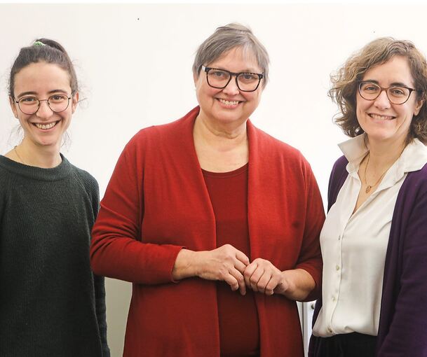 Machen sich stark für eine gutes Angebot an der Jugendmusikschule: Noemi Seng (Leiterin Elementarbereich), Christiane Schützer (Leiterin der JMS), Patricia Azanza (stellvertretende Leiterin JMS).