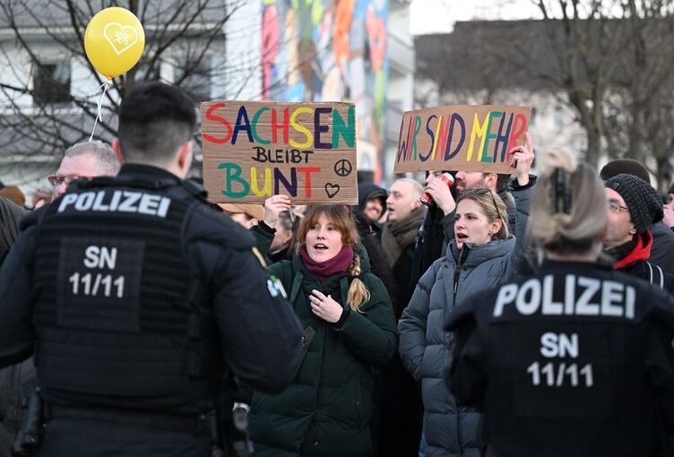 Eröffnung des Kulturhauptstadtjahres 2025 in Chemnitz