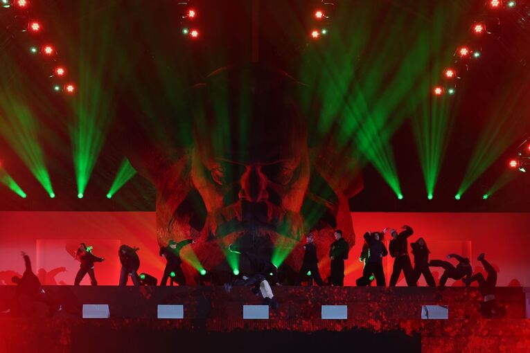 Eröffnung des Kulturhauptstadtjahres 2025 in Chemnitz