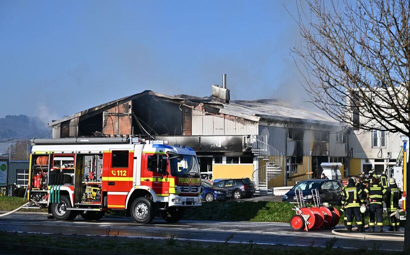 Menschen bei Brand in Schorndorf verletzt