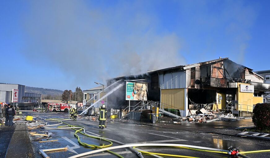 Menschen bei Brand in Schorndorf verletzt Menschen bei Brand in Schorndorf verletzt