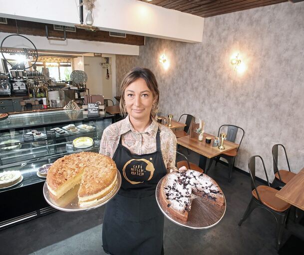 Anna-Maria Krahl führt das Mischmasch. Bei der Speisekarte sei der Name Programm, sagt die Gastronomin.