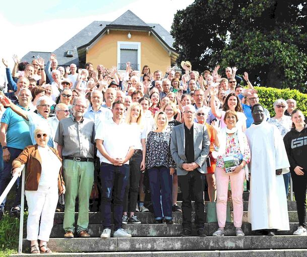 2024 war eine deutsche Delegation aus Mundelsheim in der französischen Partnerstadt La Motte-Servolex zu Besuch.