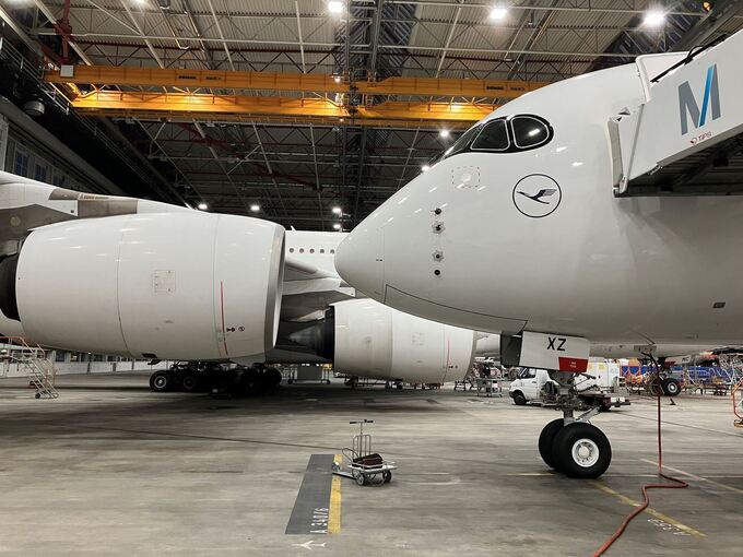 Wartungshangar der Lufthansa Wartungshangar der Lufthansa