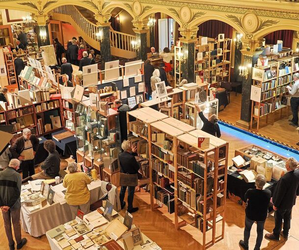 Auch die Raummiete für die Musikhalle wird ab Januar 2026 steigen. Das gilt für kommerzielle Veranstaltungen sowie Events aus dem Businessbereich. Das Bild ist bei der Antiquaria im Januar 2025 entstanden.