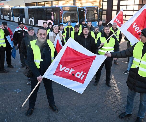 Die Busfahrer sind nächste Woche wieder zum Streiken aufgerufen.
