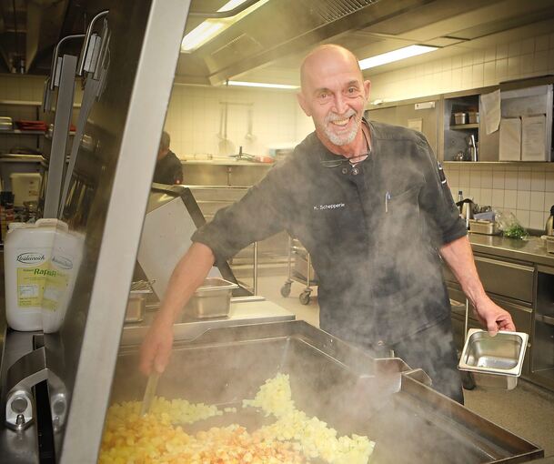 32 Jahre lang war Klaus Schepperle Chef der Ludwigsburger Stadt-Kantine.