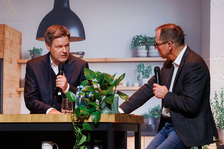 Robert Habeck beim Leserforum der Badischen Zeitung