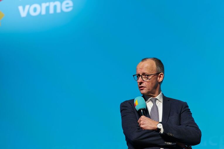 Friedrich Merz bei CDU Neujahrsempfang Künzelsau