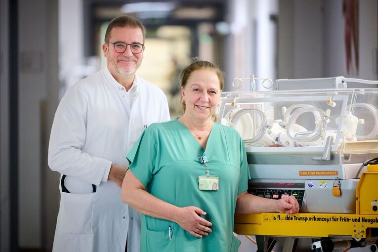 Gespendete Muttermilch in der Kinderklinik